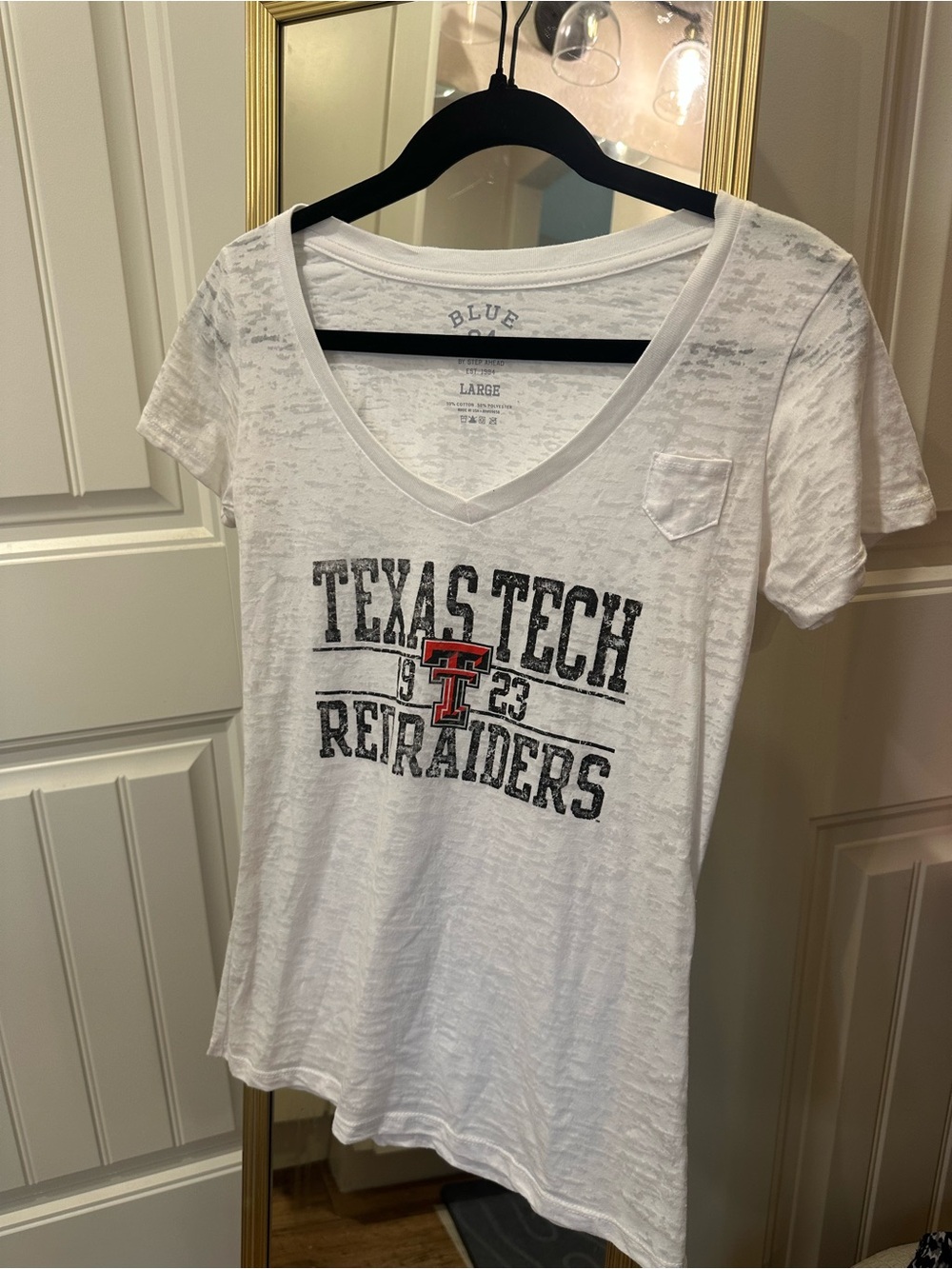 Texas Tech Sheer Top